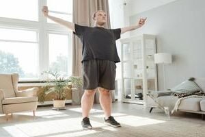 Ejercicios para hombres obesos principiantes en casa