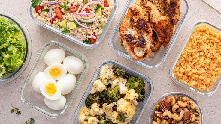 organizar comidas saludables semana hombres sobrepeso